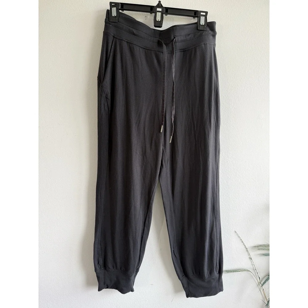 Lululemon Womens Ready‎ To Rulu High Rise Jogger Pants Black size 8